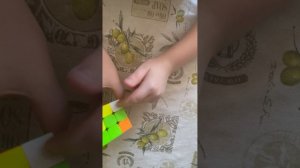 Как собирать кубик Рубик 3на3 2 часть