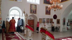 Литургия в день тезоименитства отца Настоятеля