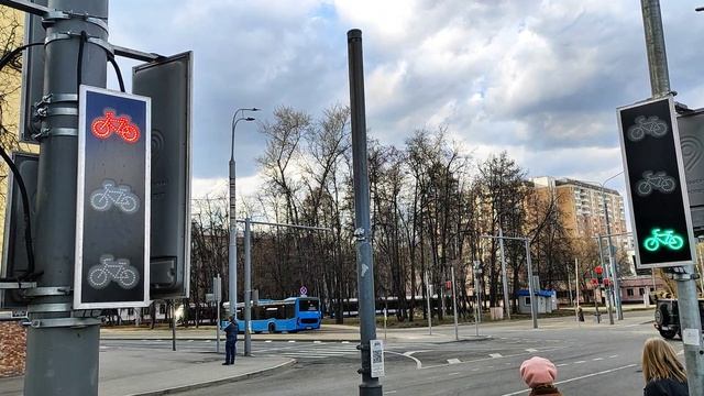 Светофоры для велосипедистов смотреть онлайн