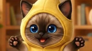 Танцуем вместе с котиком 😻 бананчиком 🍌