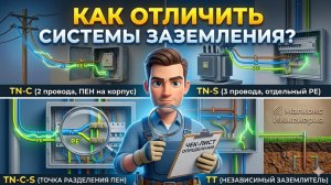 Системы заземлления - как их отличить