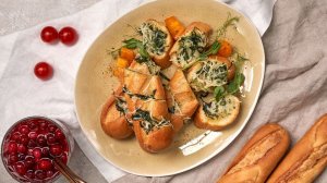 Багет с твердым сыром
