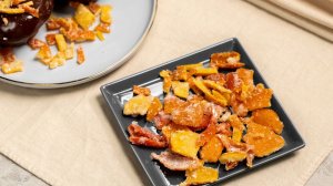 Цукаты из мандариновых корок