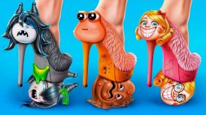 Мисс Циркуль vs Мисс Делайт vs Catnap! Экстремальное преображение! Как стать поп звездой.