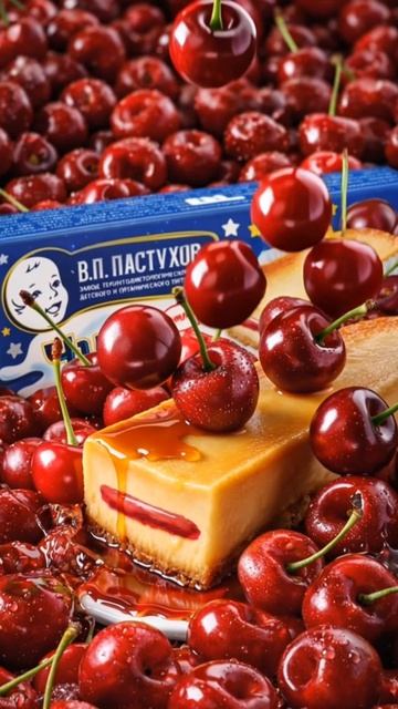 Насыщенный вишнёвый вкус чизкейка от «Пастухов» - для ярких весенних дней🌸