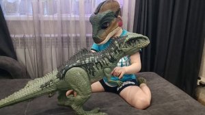 Колоссальный глотающий Гигантозавр 🦖Jurassic World🦖 👍🏻💥