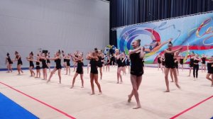 Показательное выступление с Асэ Араповой