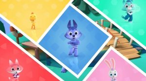 Волчонок У 💙 Цветняшки ✨ детский мультфильм 🌈 Детское Королевство