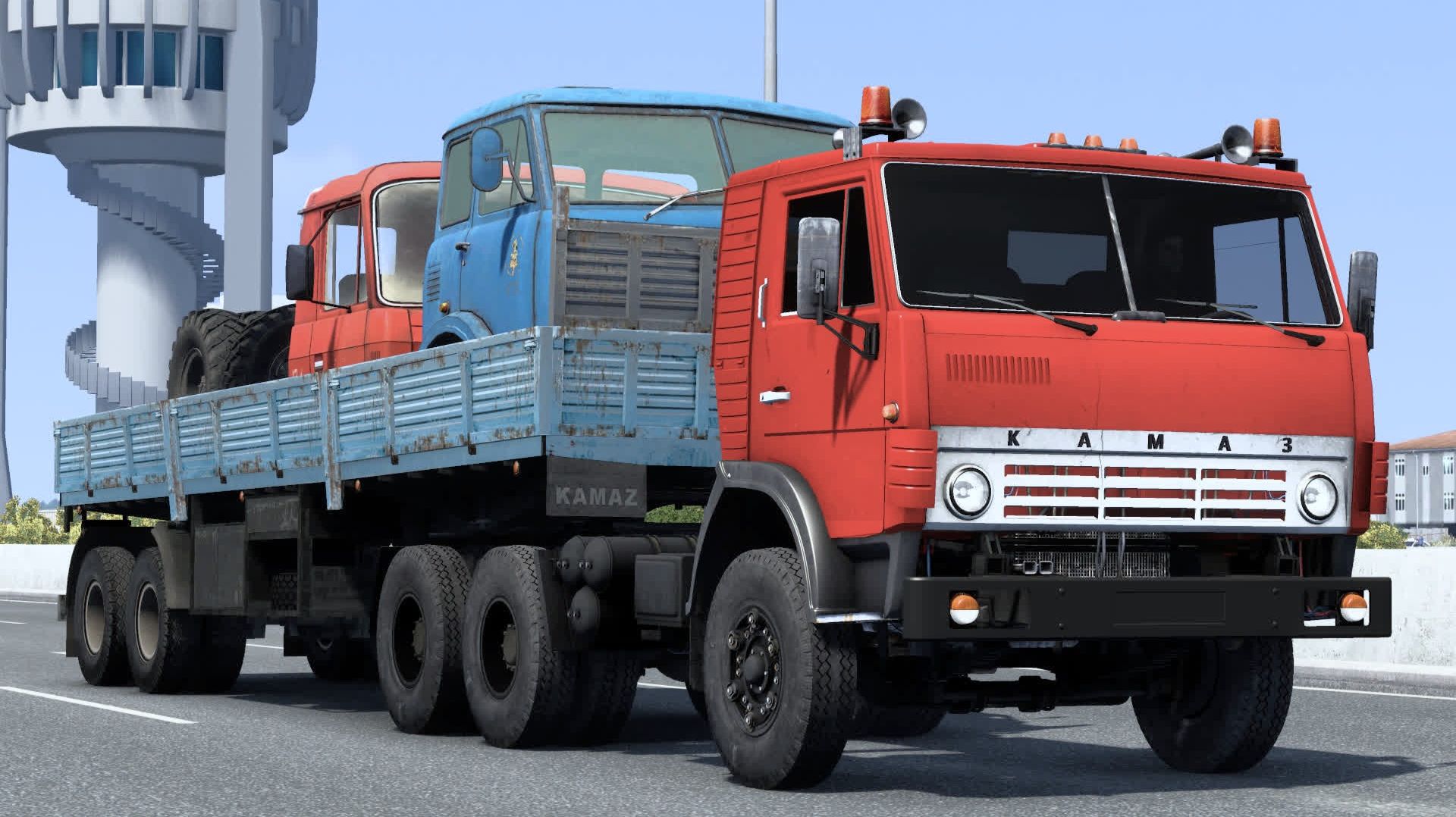 656 / ETS2 1.58 / КАМАЗ 5410 / Туркменистан дальнобой.