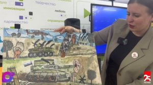В День Великой Победы в ВДЦ «Океан» презентовали уникальный проект «Танк Алёша»