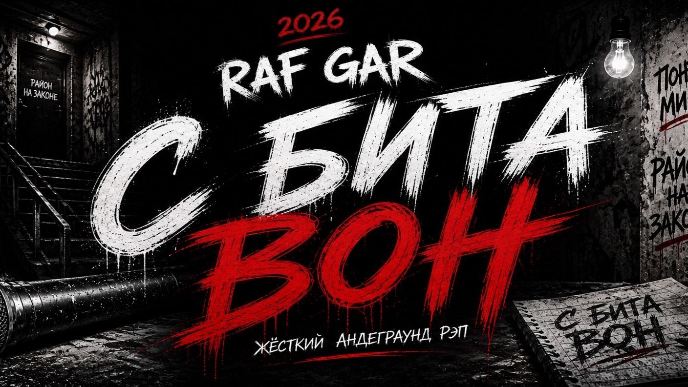 RAF GAR — На *** с бита | Жёсткий андеграунд рэп