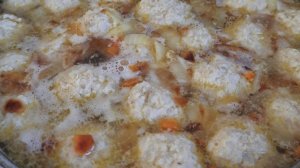Быстрый и вкусный суп с фрикадельками