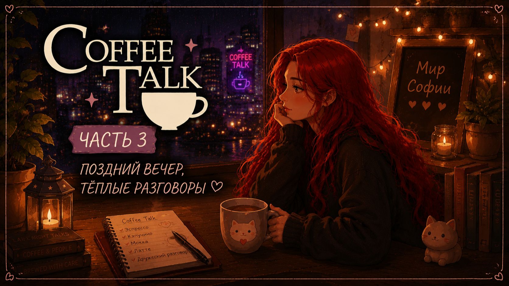 Coffee Talk -  заключительный поздний вечер в  Coffee Talk