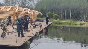 поимка карпа