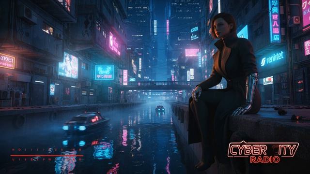 No Ads ｜ Darksynth - Neon Wasteland Chronicles - Cyber City Radio