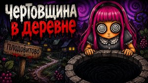 Мистическая деревня Плодовитово | страшная история + арт от Даши Рокс
