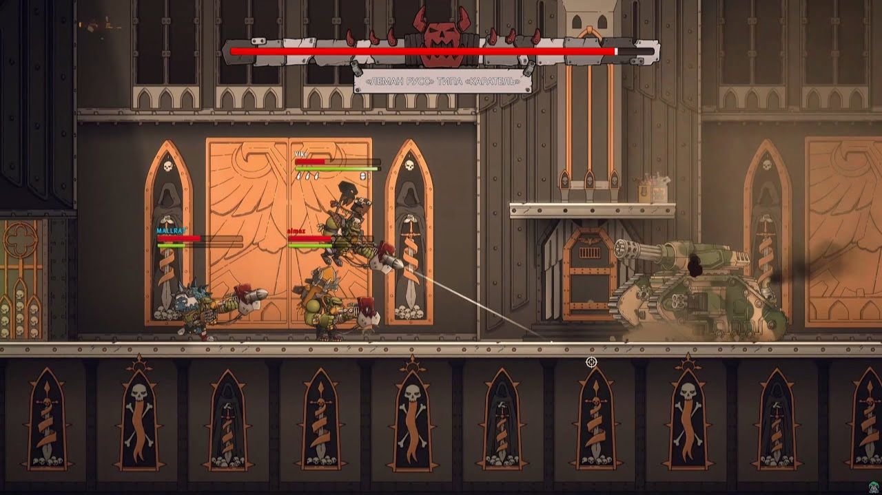 [PC] [3] Warhammer 40,000: Shootas, Blood & Teef Co-oP - Непоколебимая стена