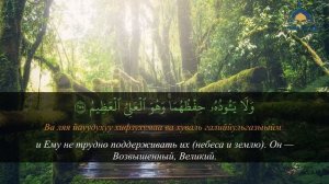 Аят аль Курси - самый великий аят Корана - слушай для защиты утром и вечером