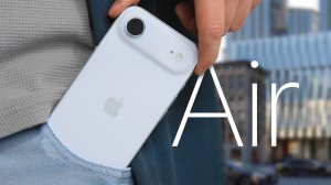iPhone Air в реальной жизни