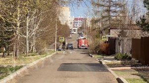Пожар с «дозаправкой» ... Как чуть парк не сгорел!
