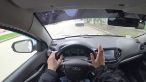DIMAVIPER ЕДЕТ НА LADA VESTA - ВИД ОТ ПЕРВОГО ЛИЦА