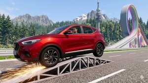 БЕЗУМНЫЕ и ЗАХВАТЫВАЮЩИЕ аварии с переворотами #2 – BeamNG Drive