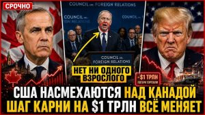 СРОЧНО: США Насмехались над Канадой — Но Торговый Ход Карни на $1 Триллион Изменил Всё → 👤 #Центр_т