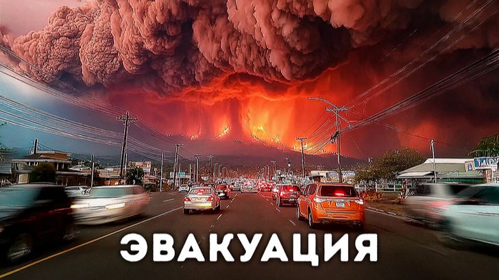 Дождь из стекла на Гавайях: извержение опасного вулкана 🌋