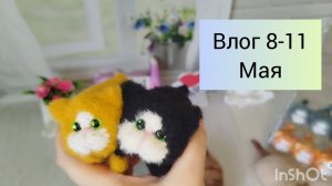 Что вязала за выходные/ мое мнение о поднятии цен на МК/ котики моя вторая любовь