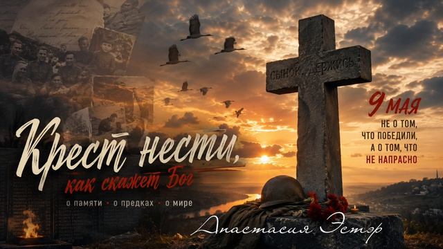 9 мая - день победы - Анастасия Эстэр - военная песня