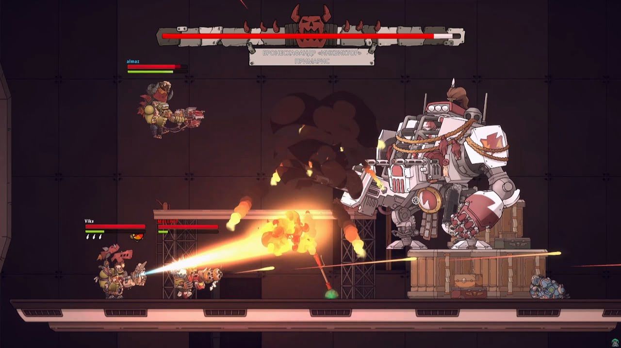 [PC] [12] Warhammer 40,000: Shootas, Blood & Teef Co-oP - Ангар В-45