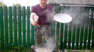 Майские строчки в казане. Открытие дачного сезона