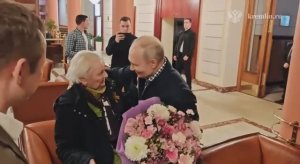 Владимир Путин встретился со своей школьной учительницей Верой Дмитриевной Гуревич, 11 мая 2026 года