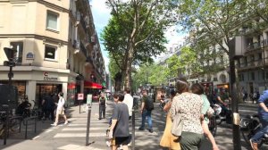 Париж прогулка по Сен Жермен де Пре Сен Мишель и острову Сите атмосферный центр города ✨