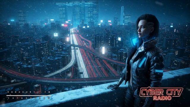No Ads ｜ Darksynth - Quantum Drift Syndicate - Cyber City Radio