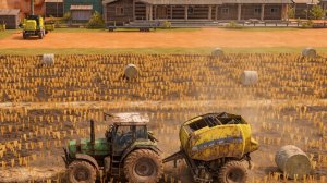 [РП] В ИГРЕ «FARMING SIMULATOR 18» ПРОДОЛЖАЯ РАЗВИВАТЬ С/Х (СЕЛЬХОЗ). КРУЧУ РУЛОНЫ СОЛОМЫ [ДЕНЬ-6]