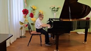 Моцарт Рондо,Лак Тарантелла.Одинаев Никита 3 г.о.Переводной экзамен.Май2026 г.
