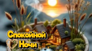 Спокойной ночи: красивые пожелания и музыкальные открытки | Домохозяйка