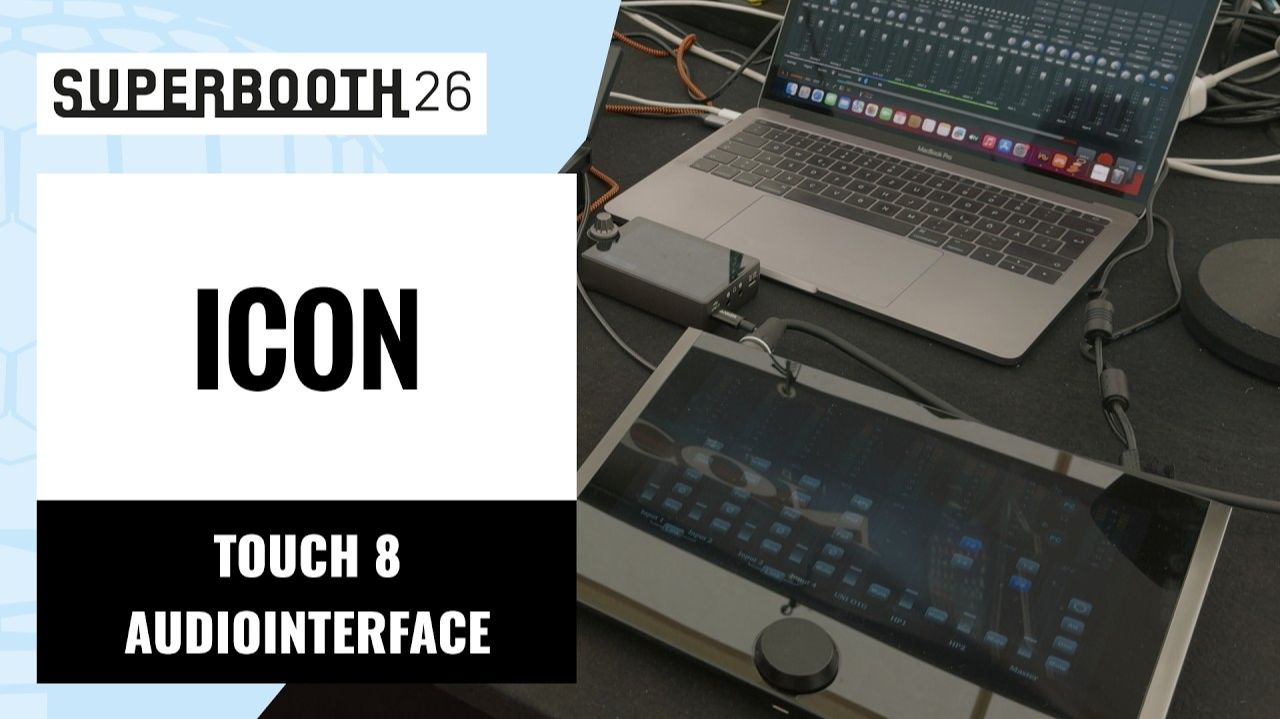 iCON Pro Touch 8 | Superbooth 2026