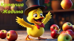 Кря-кря-кря. 🦆 Это песенка про жадного утёнка
