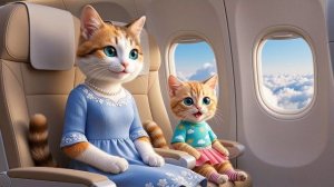 Первое воздушное приключение котёнка | Милая анимированная история о коте с  воспоминаниями