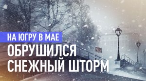 В Сургутском районе Югры выпал снег