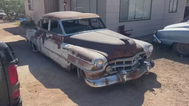 Cadillac 1950 года выпуска простоял 42 года! будет ли он работать и водить машину? смотреть онлайн