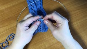 Кайма по низу для любых ваших изделий «Листья»