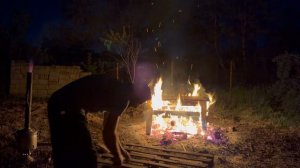 Костер 🔥 самовар