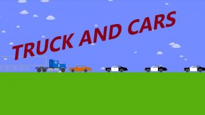 Truck and cars #1