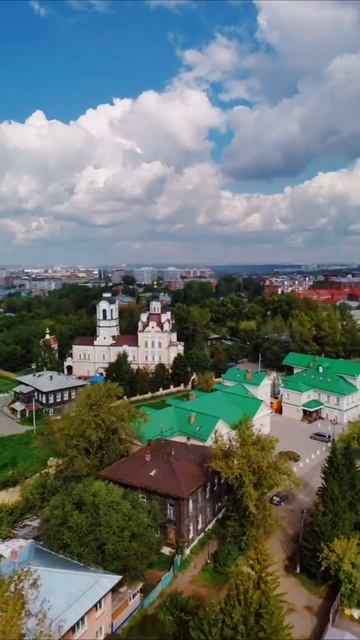 Томск с высоты птичьего полёта