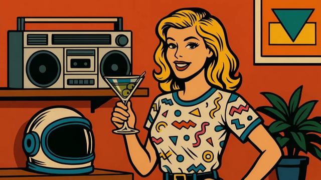 🛸 1980s Space Lounge – Retro Synth Jazz Ambient Lounge ｜ Vintage Lounge Background Music