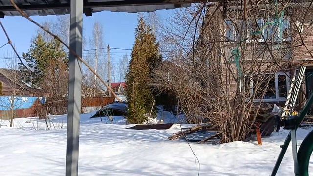 Теперь на даче✌ новая крыша на крыльце