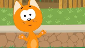 35. Котенок Котэ ТОЛСТЫЙ КРОКОДИЛ Песенки мультики для детей малышей (1)